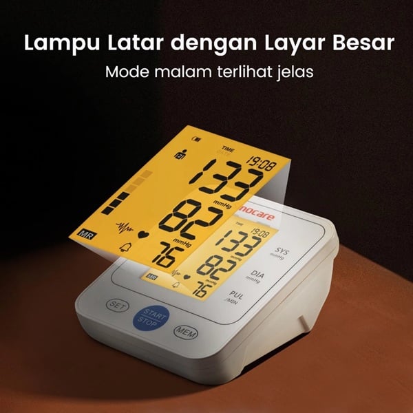 Sinocare BSX516 Mode Malam