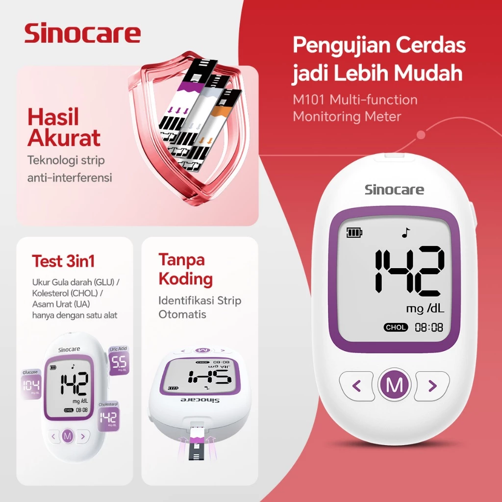 Gambar Alat Sinocare M101